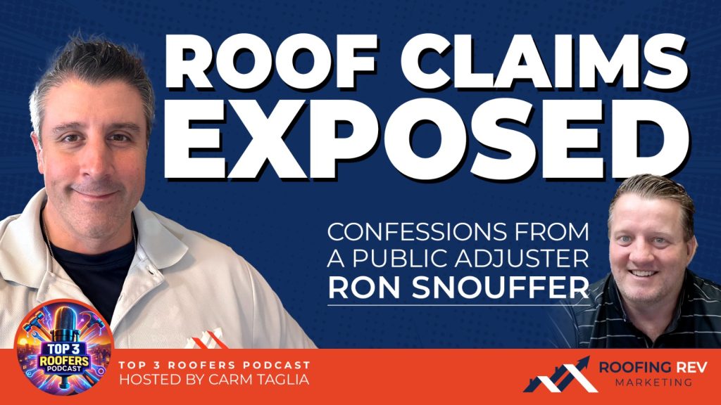 Roof Claims EXPOSED - Confessions From A Public Adjuster